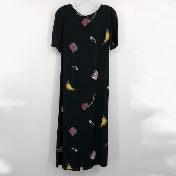 Liz Claiborne Dresses & Skirts - Liz Claiborne black dress with colorful print